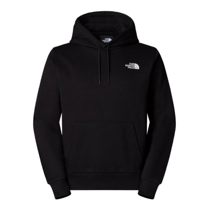 Simple Dome Hoodie Trui Heren TNF Black M