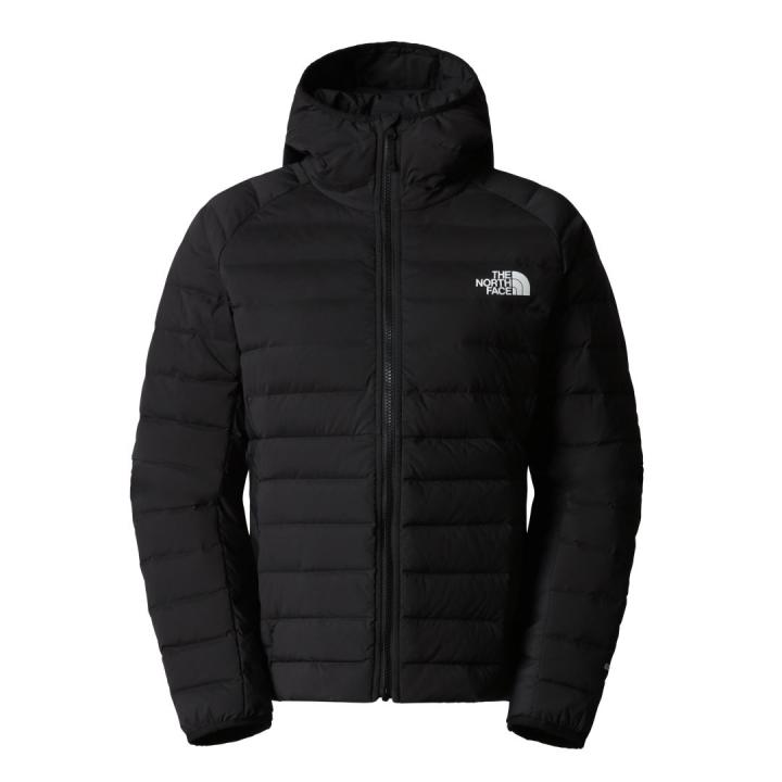 Belleview Stretch Down Hoodie Dames Isolatiejas TNF Black L