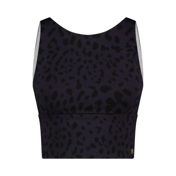 Cross Crop Workout Top Dames-633D6365-4DDA-44F8-837F-641FE0C7AE12