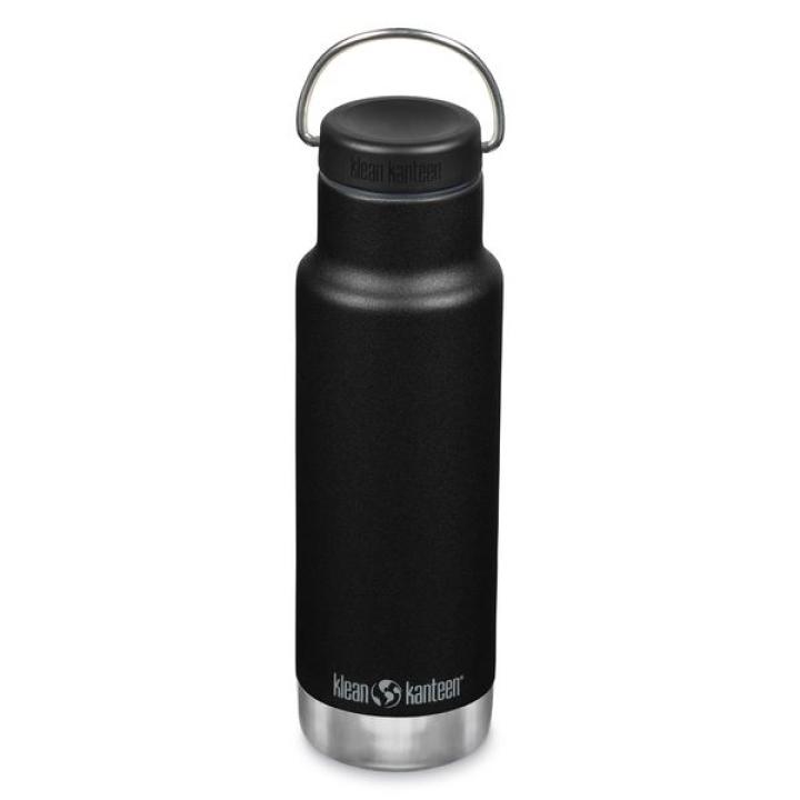 Classic Narrow 355Ml/12Oz + Ringdop Thermosfles Black 355ml