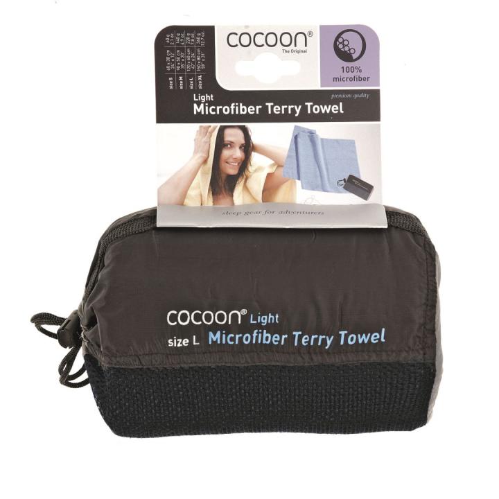 Terry Towel Ultralight, Large, Koala Grey Handdoek Reishanddoek
