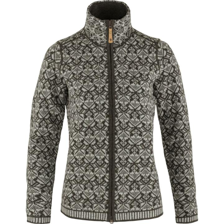 Snow Cardigan Dames Vest Dark Olive M