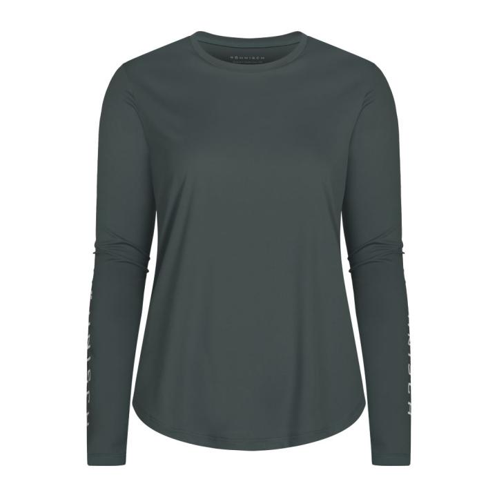 Team Logo Long Sleeve Workout Shirt Dames-653833C4-AEFF-4000-BA90-38C8BF35DE81