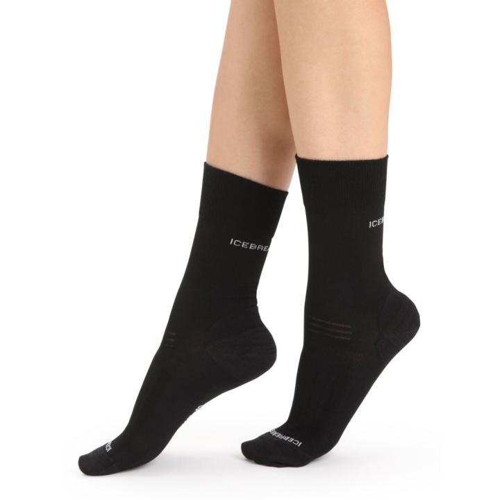 Hike Liner Crew Wandelsok Dames Black M