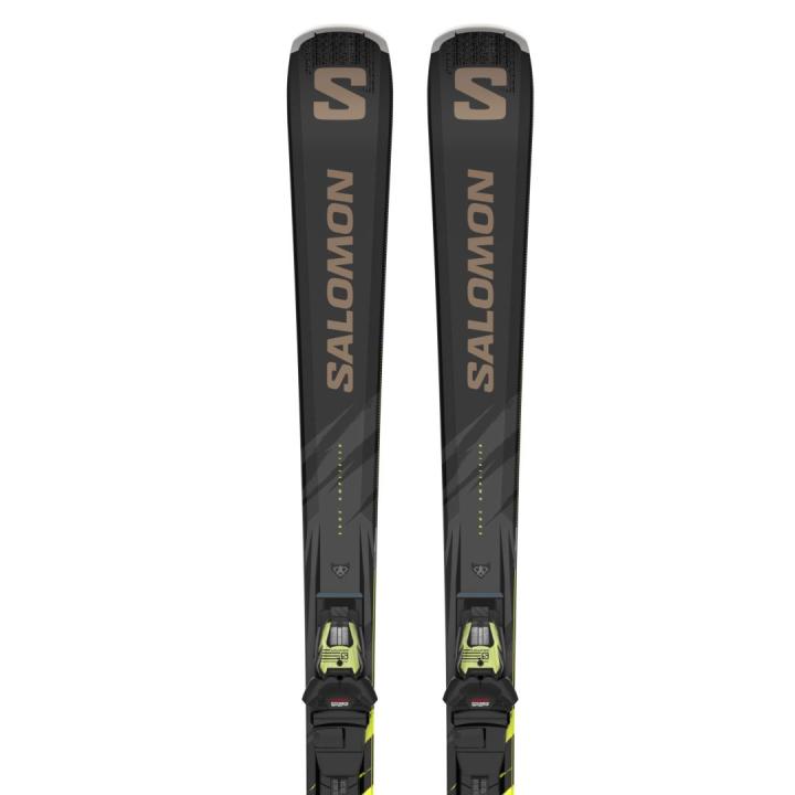 E S/Max 8 Xt Ski Black/Driftwood/Safety Yellow 170