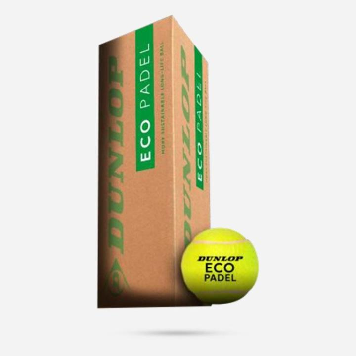 Eco Padel 3 Box Tennisballen Yellow MTL