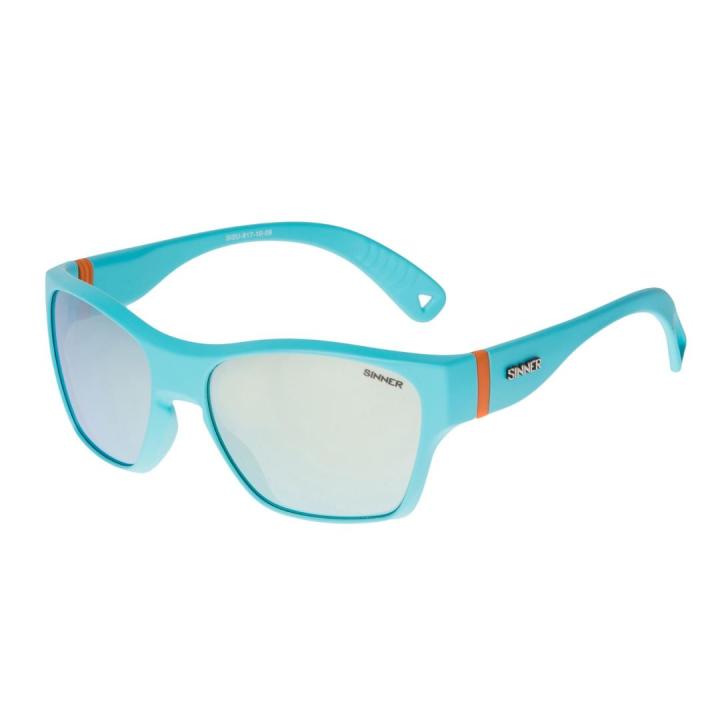 Gunstock Zonnebril Matt Bright Blue | Smoke Gold Oil