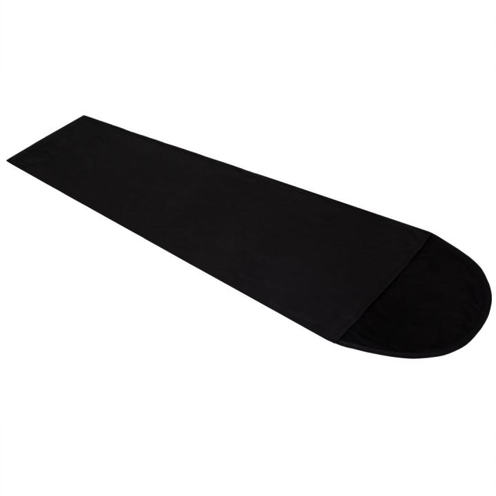Microfleece Mummie Lakenzak Black