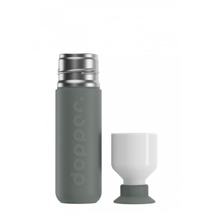 Insulated 350Ml Steamy Pink Isolatiefles Glacier Grey 350ml