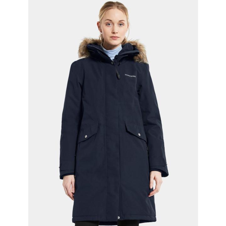 Erika Parka Jas Dames Dark Night Blue 36