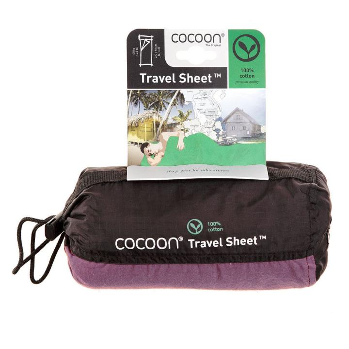 Travel Sheet 100% Cotton Lakenzak