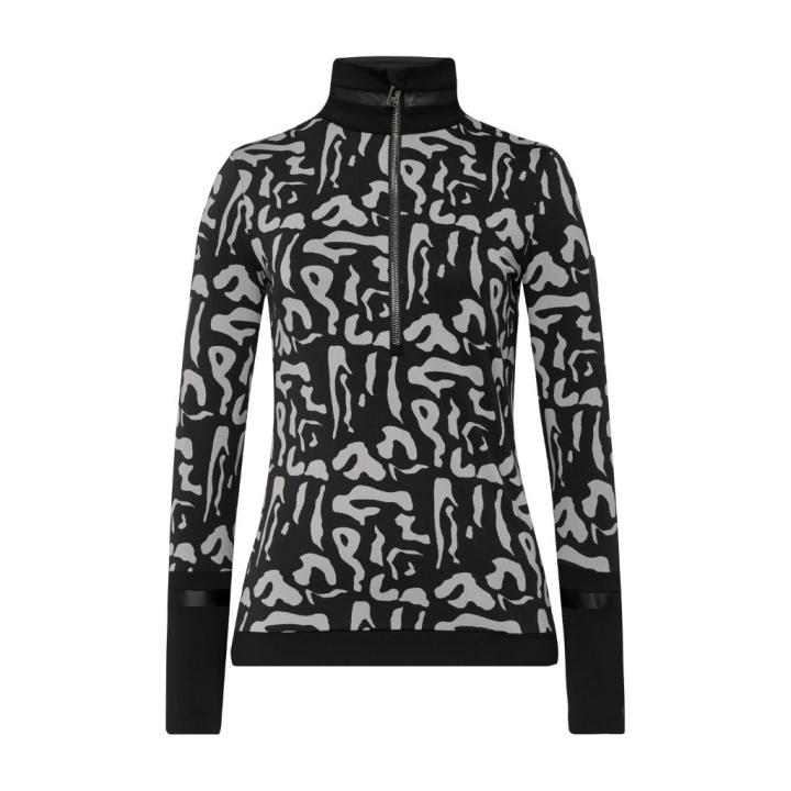 Amie Print Pully Dames Graphite 36