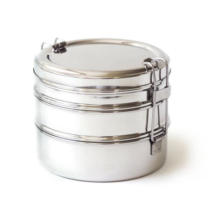 Tri Bento (Drie-In-Eén Rond) Lunchbox