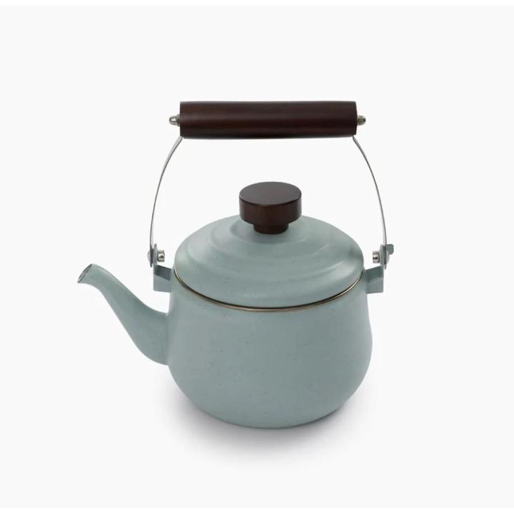 Teapot/Enamel Mint Servies Mint