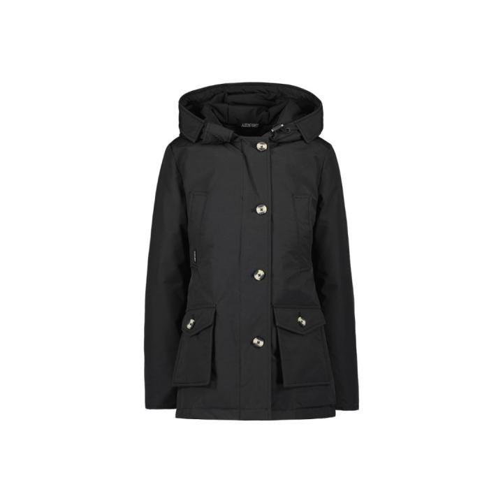 4 Pocket Parka Jas Kinderen True Black 14