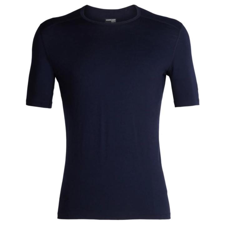 Merino 200 Oasis SS Crewe Thermoshirt Heren Midnight Navy L