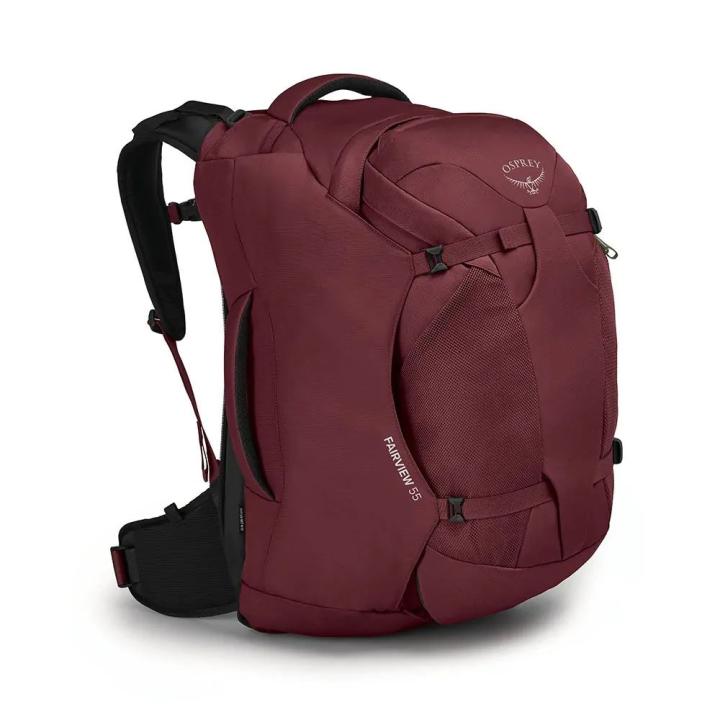 Fairview 55 Backpack Dames Zircon Red 55L