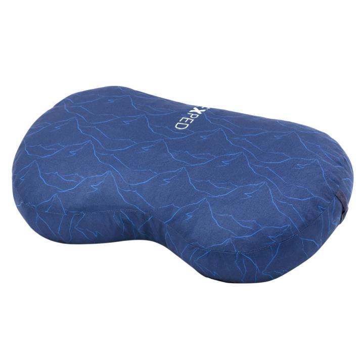Down Pillow Kussen Blue Mountain Print L
