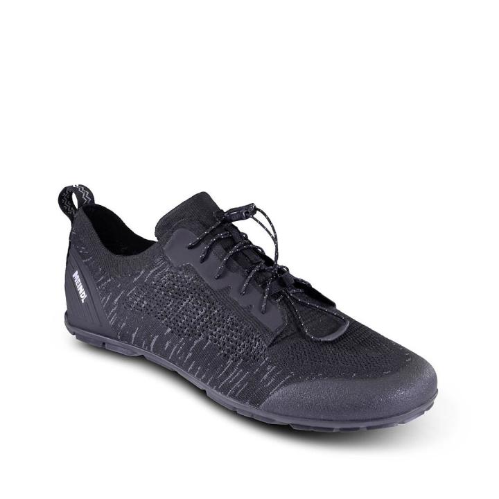 Pure Comfort Dames Barefootschoen Schwarz/Silber 4/37