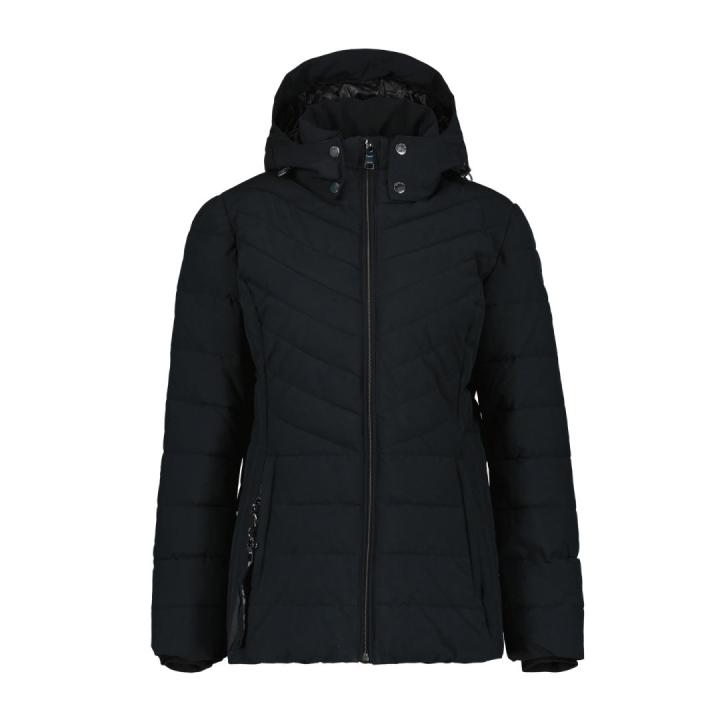 Haukka Dames Winterjas Black 36