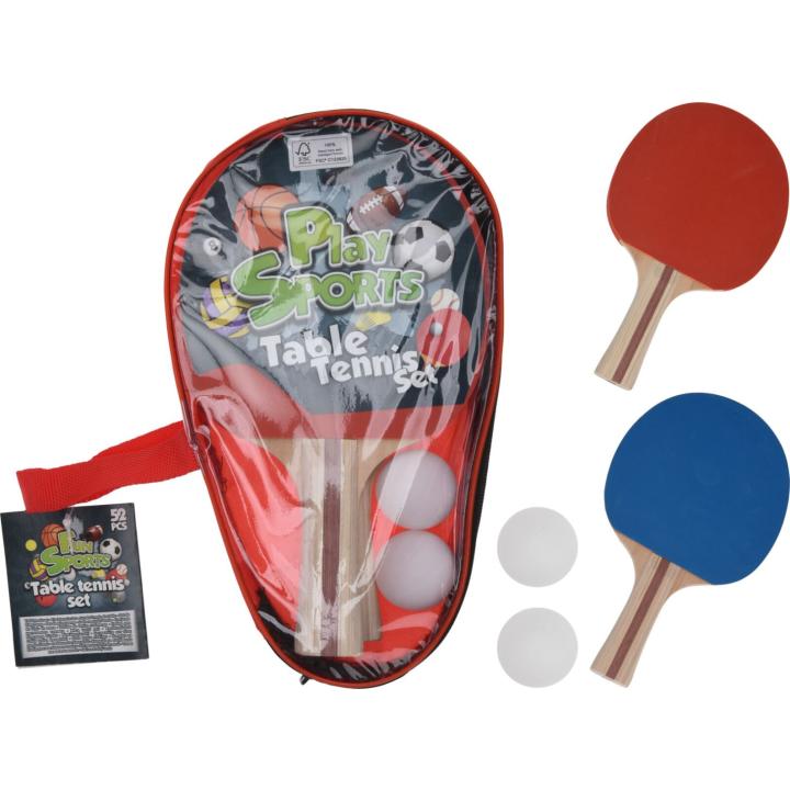 Tafeltennis Set 4 Stuks Spel