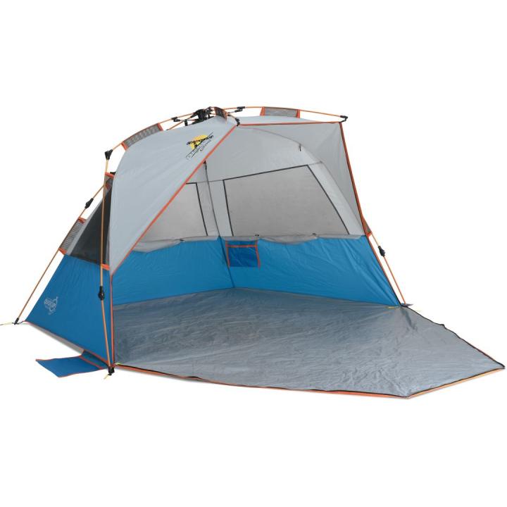 Kokomo Strandtent Tent Blauw/Grijs