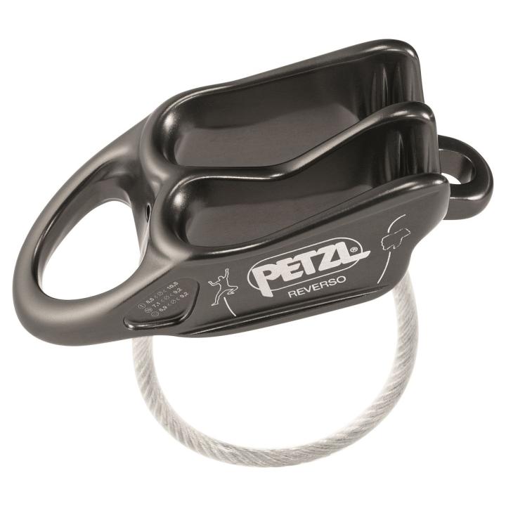 Belay Device Reverso Zekeringsapparaat Klimsport Grey