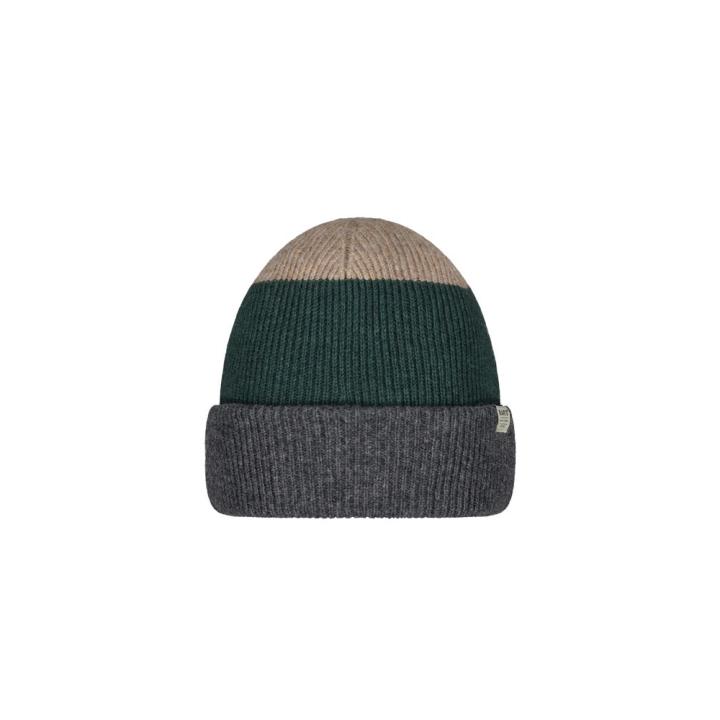 Walnur Beanie Muts Heren Dark Heather One Size