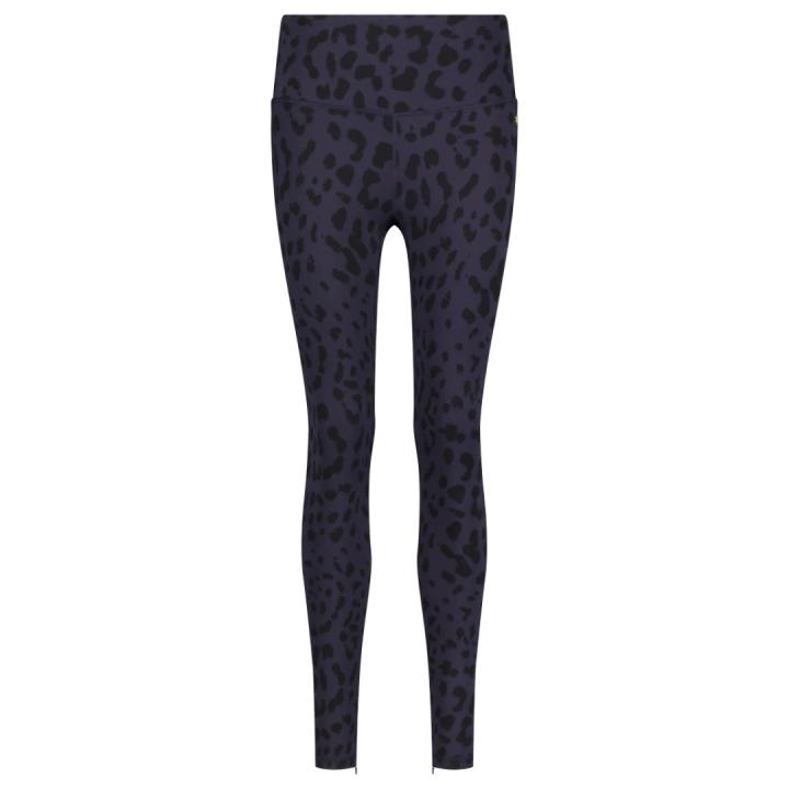 Zipper Legging Dames Deep Blue Lava XL