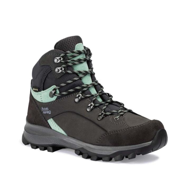 Alta Bunion II Lady Gtx Hoge Wandelschoen Dames Asphalt/Mint 6