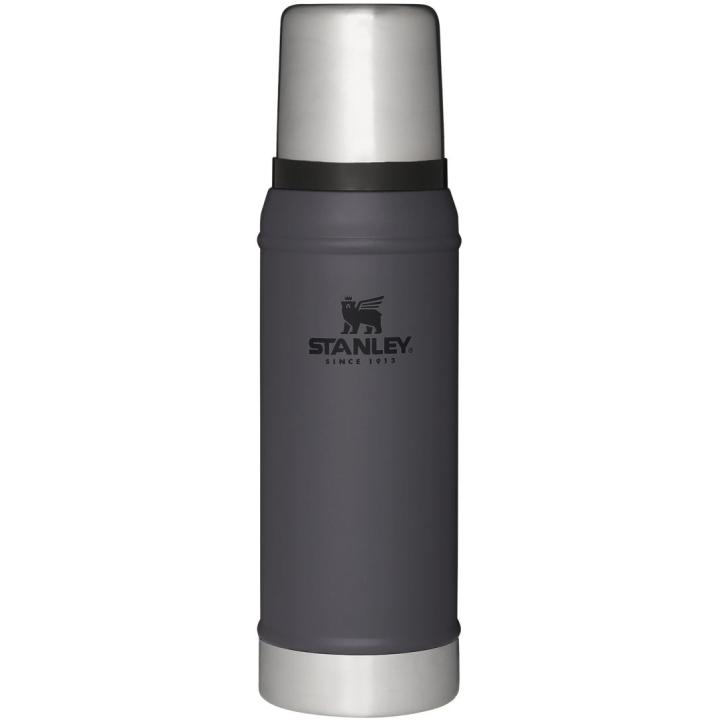 The Legendary Classic Bottle .75L / 25Oz Isolatiefles Charcoal 750ML