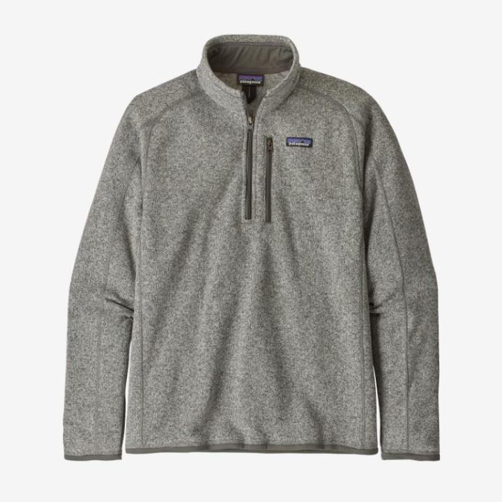 Better Sweater 1/4 Zip Fleece Heren Stonewash XL