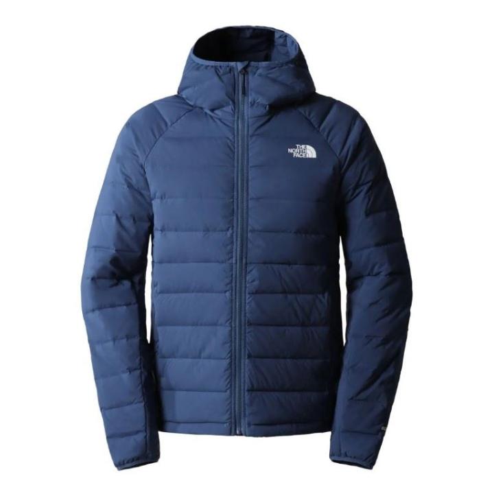 Belleview Stretch Down Hoodie Heren Isolatiejas Shady Blue M