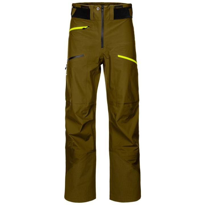 3L Deep Shell Heren Skibroek Green Moss M