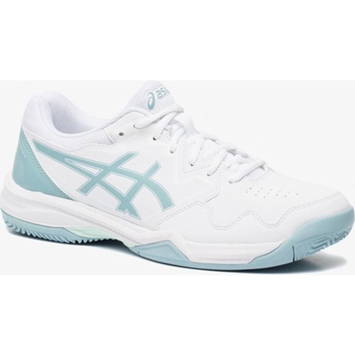 Gel-Dedicate 7 Clay Tennisschoen Heren White/Electric Blue 8