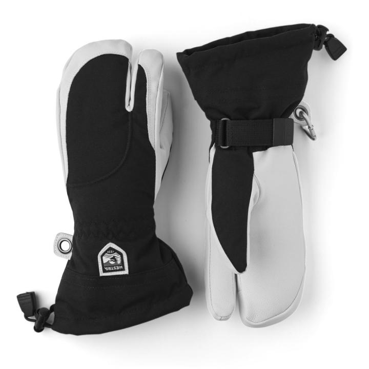 Heli Ski 3 Vinger Handschoen Dames Black / Offwhite 5