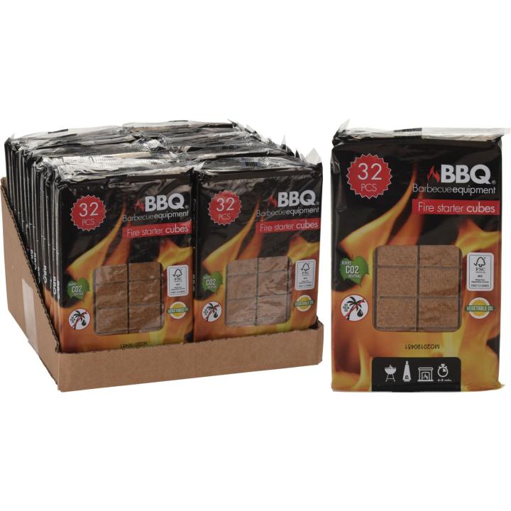 Aanmaakblokjes Hout 32Sts Barbecue Accessoire