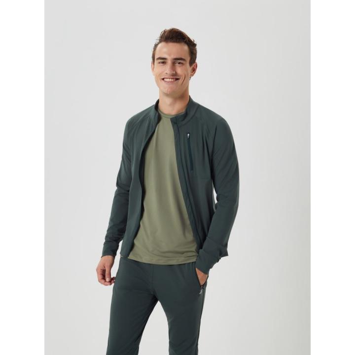 Borg Training Midlayer Sport Jas Heren Green Gables S