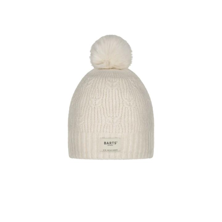 Macawa Beanie Muts Dames Cream One Size