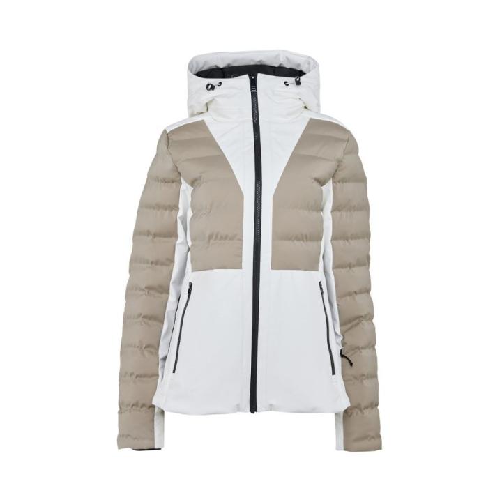 Audrey Wintersportjas Dames Blanc/Lt Beige 42