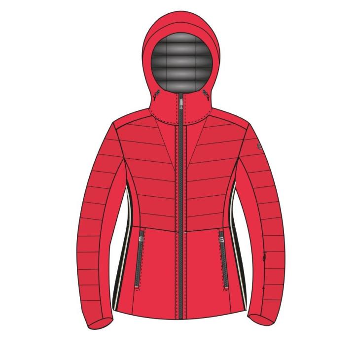 Audrey Wintersportjas Dames Poinsetta Red 38