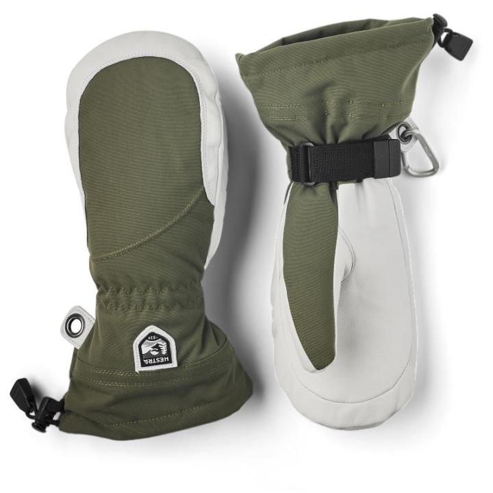 Heli Ski Want Dames Olive/Offwhite 8
