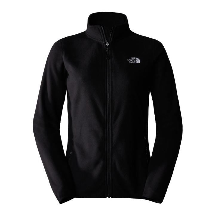 100 Glacier Full Zip Dames Fleece TNF Black XL