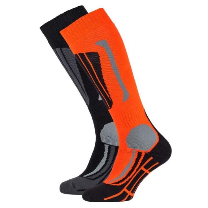 VIctor 2-Pack Skisok Heren Orange Clown 346