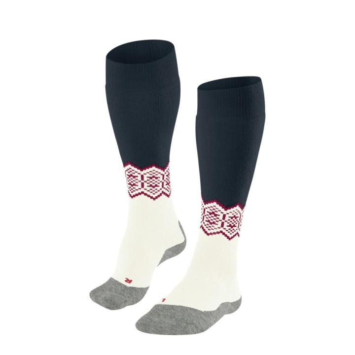 Sk2 Intermediate Skisok Dames Off-White 37-38
