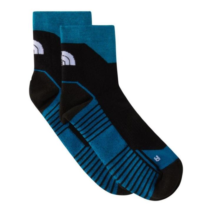 Hiking Quarter Wandelsok TNF Black - Adriatic Blue M