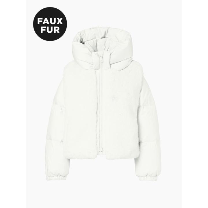 La Reine Wintersportjas Dames Cream 40