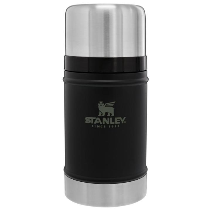 The Legendary Classic Food Jar .70L / 24Oz Fles Isolatiefles Matte Black 700ML