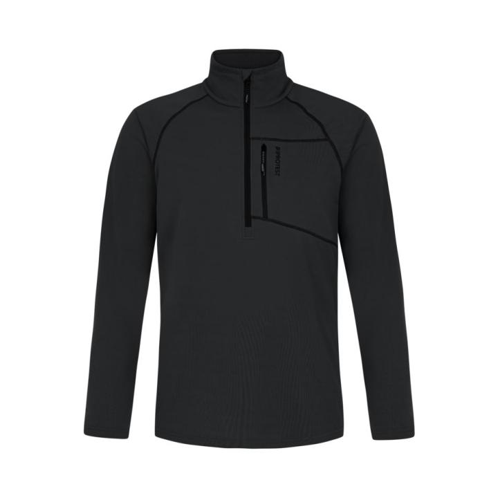Prtkody 1/4 Zip Pully Heren Deep Grey XXL
