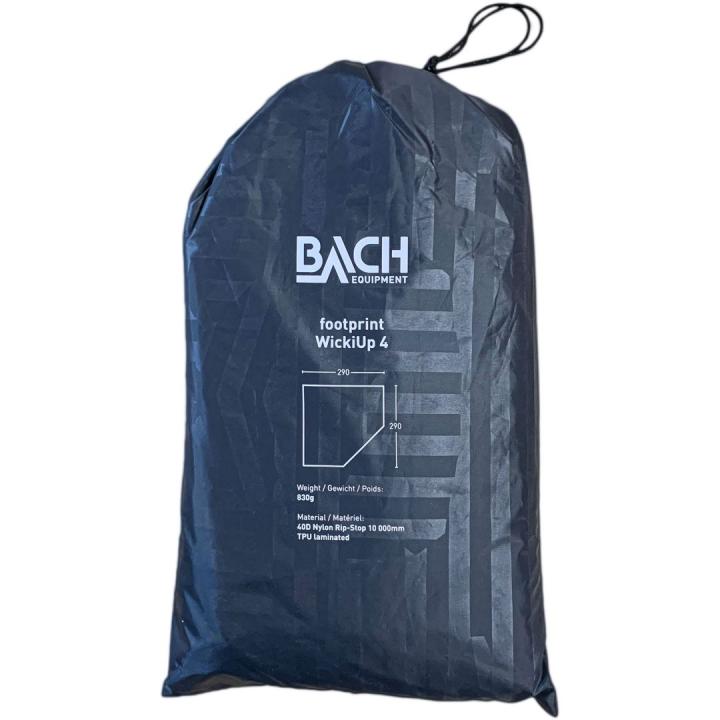 Wickiup 4 Footprint Tentgrondzeil Charcoal Grey